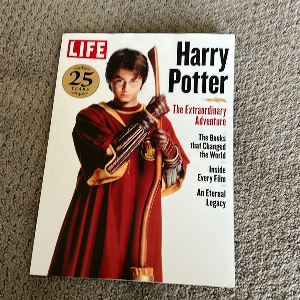 Harry Potter collector LIFE Magazine soft cover